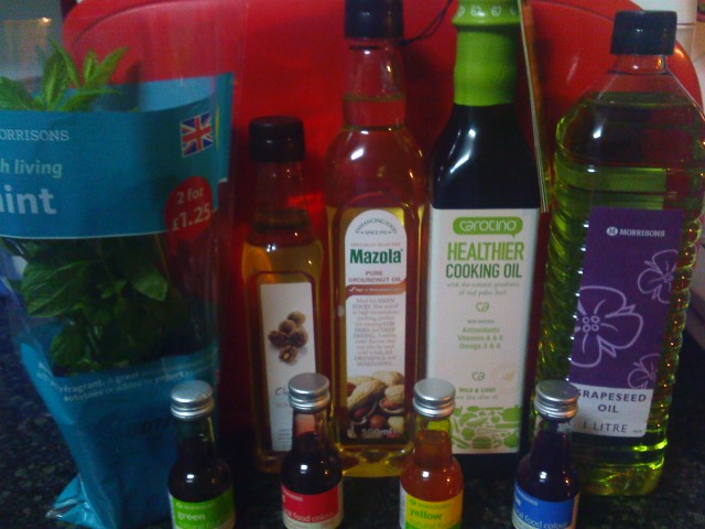compra al completo con planta de menta