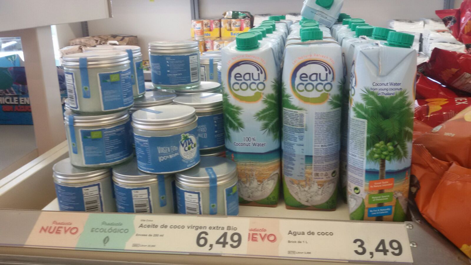 Agua De Coco Aldi Precio