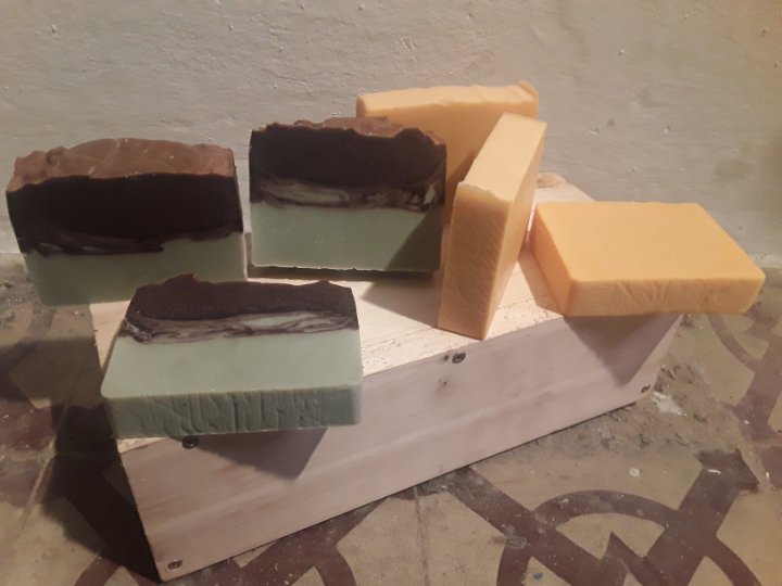 arcilla verde,oliva,coco,canela y oliva,coco,naranja