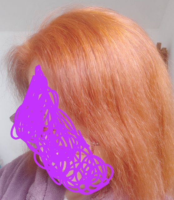 Me encanta el resultado vuelvo a mi niñez cuando tenía el pelo pelirrojo