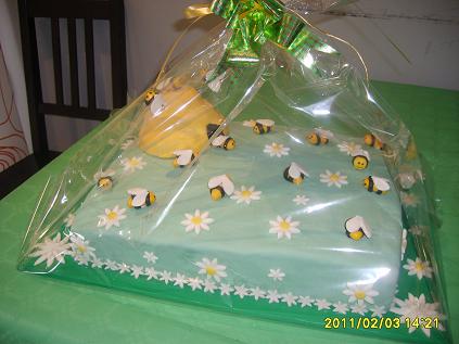 pastel de fondant