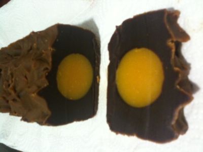 chocolate con naranja