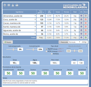Nuevo aspecto de la calculadora de mendrulandia.