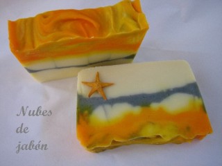 Jabón de argán, albaricoque y almendras