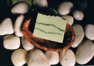Jabón de espirulina