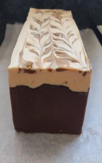 Jabón de café y kéfir