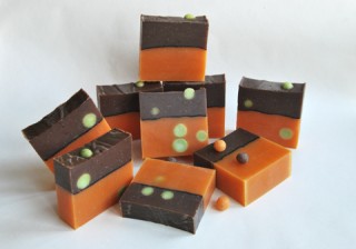 Jabón de Chocolate, Naranja y Aloe