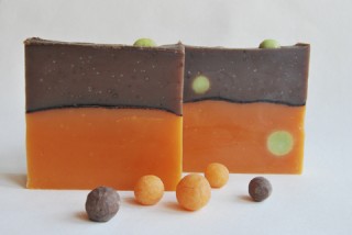 Jabón de Chocolate, Naranja y Aloe