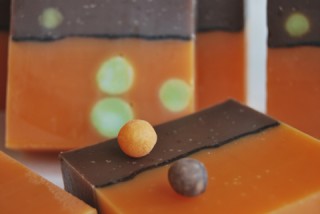 Jabón de Chocolate, Naranja y Aloe