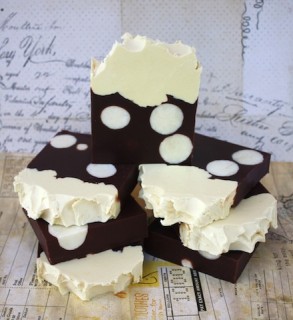 Jabón chocolate y vainilla