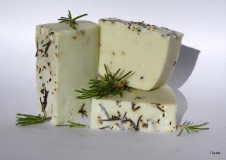 Jabón cremoso de oliva y romero