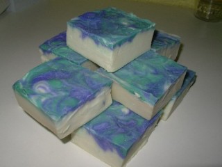 Jabón de manteca de cacao y arcilla blanca
