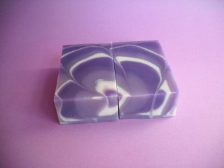 Jabón Lavanda swirl