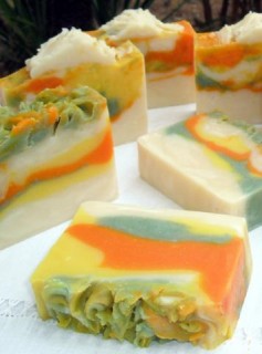 Jabón de Pomelo, mango y naranja