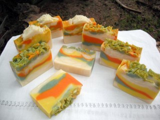 Jabón de Pomelo, mango y naranja