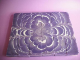 Jabón Lavanda swirl