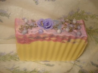 Lavanda con Rosas de Jabon