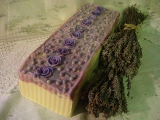 Lavanda con Rosas de Jabon