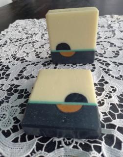 Diseño sencillo en el jabon