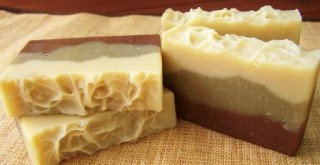 Jabón choco naranja, tres arcillas y oliva